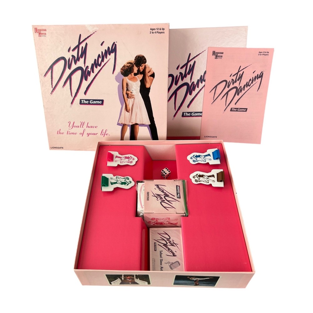 Dirty Dancing The Game University Games 01794 Complete Board Game 2008 Lionsgate